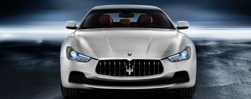 maserati grille header