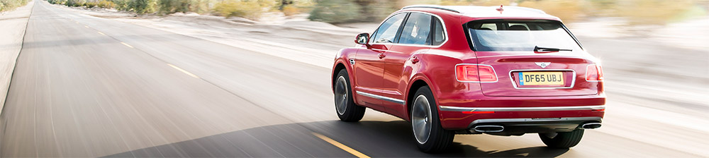 Bentayga Rear View