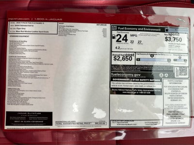 2025 Jaguar F-PACE P250 R-Dynamic S