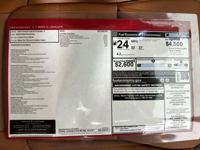 2026 Jaguar F-PACE P250 R-Dynamic S