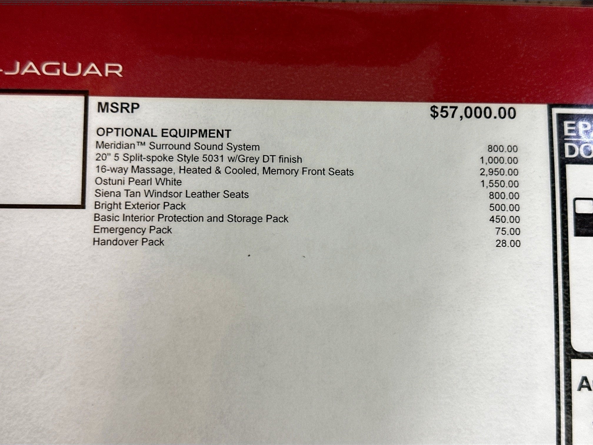 2026 Jaguar F-PACE P250 R-Dynamic S