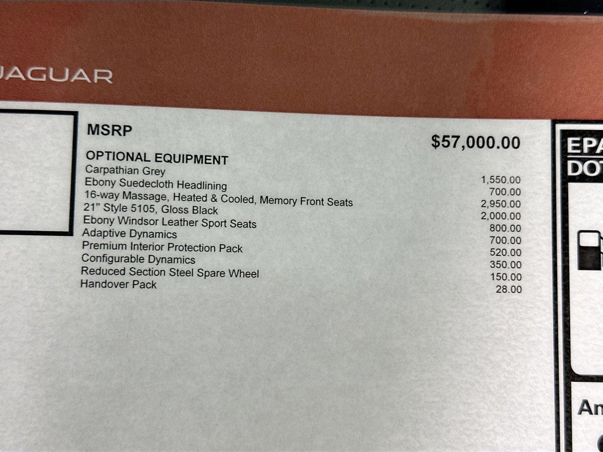 2025 Jaguar F-PACE P250 R-Dynamic S