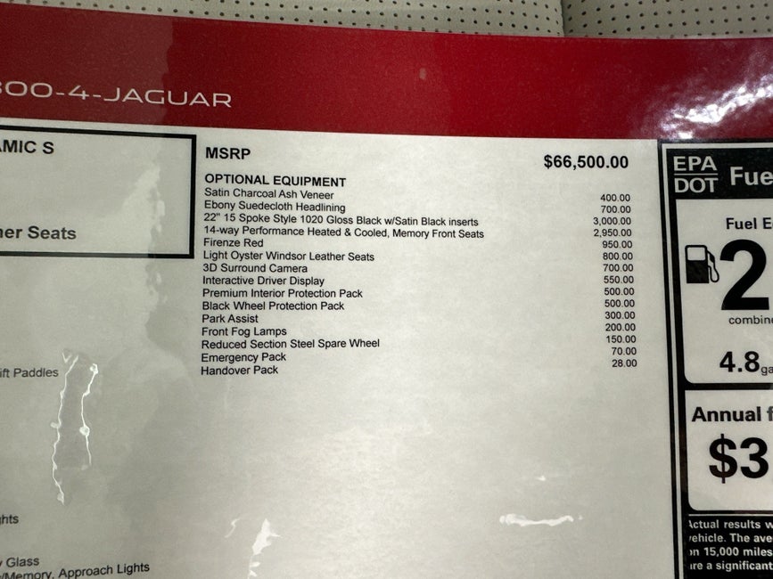2024 Jaguar F-PACE P400 R-Dynamic S in Naples, FL - Naples Luxury Imports