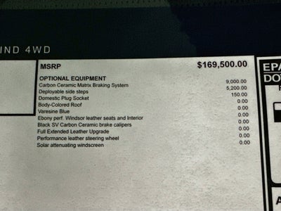 2026 Land Rover Range Rover Sport SV