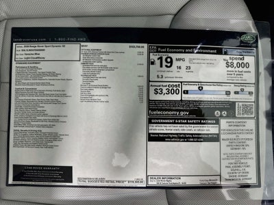 2026 Land Rover Range Rover Sport Dynamic SE