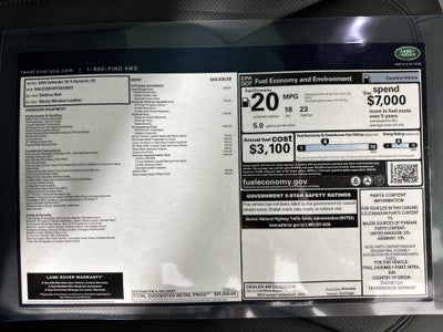 2026 Land Rover Defender 90 X-Dynamic SE
