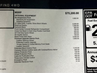 2026 Land Rover Defender 110 X-Dynamic SE