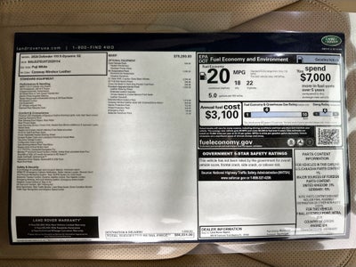 2026 Land Rover Defender 110 X-Dynamic SE