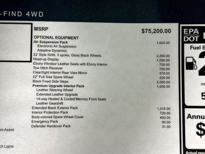 2026 Land Rover Defender 110 X-Dynamic SE