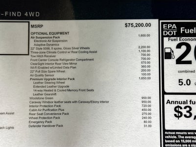 2026 Land Rover Defender 110 X-Dynamic SE