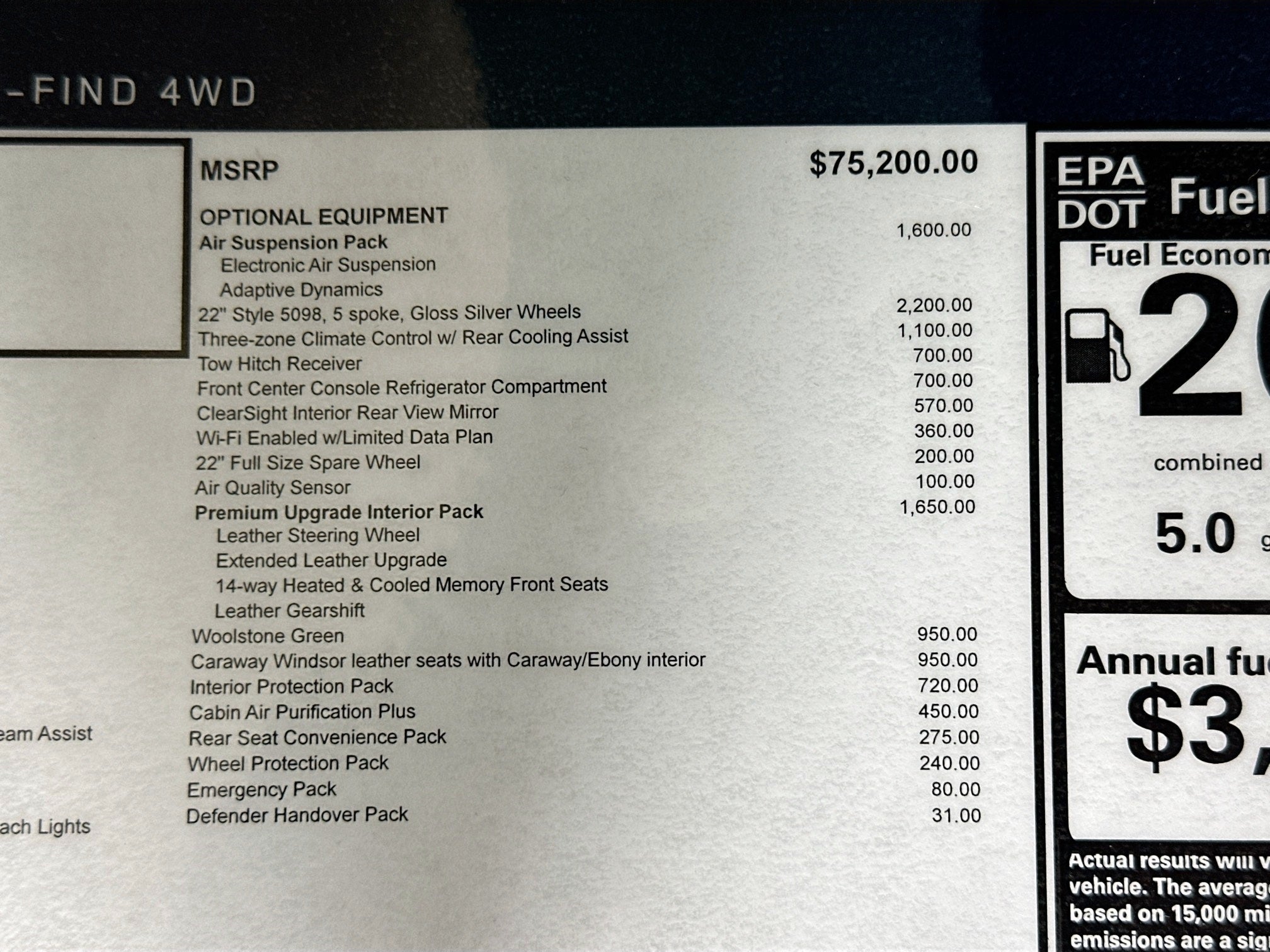 2026 Land Rover Defender 110 X-Dynamic SE