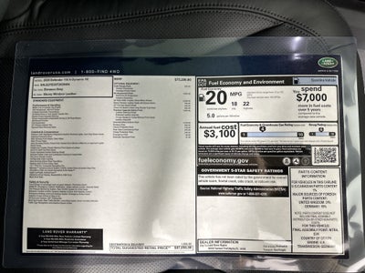 2026 Land Rover Defender 110 X-Dynamic SE