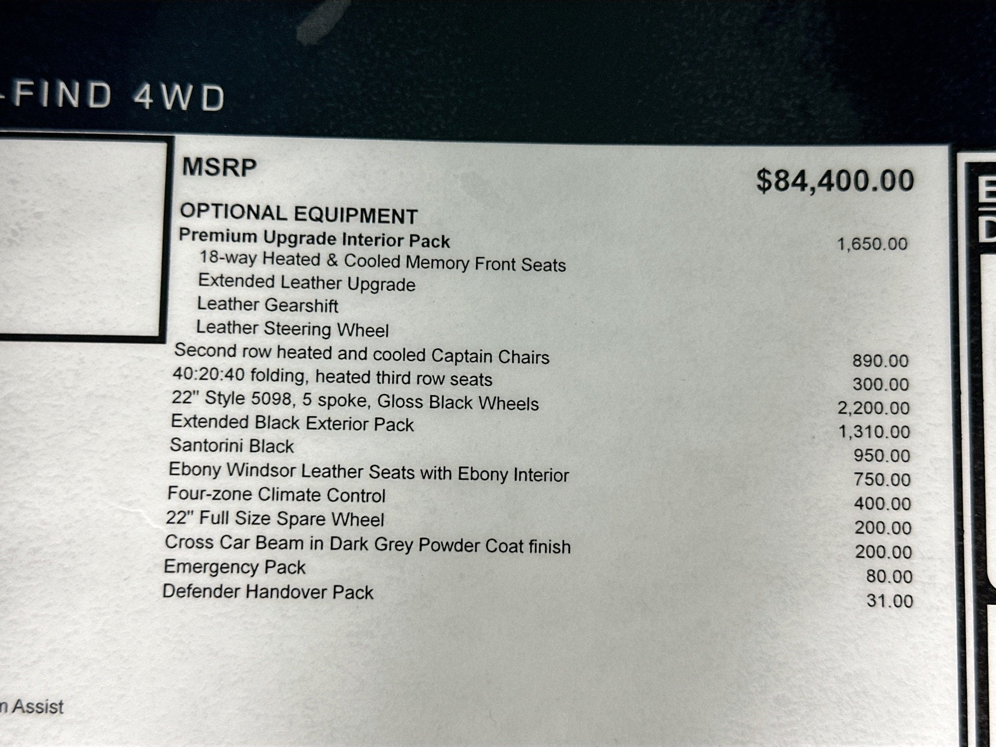 2026 Land Rover Defender 130 X-Dynamic SE