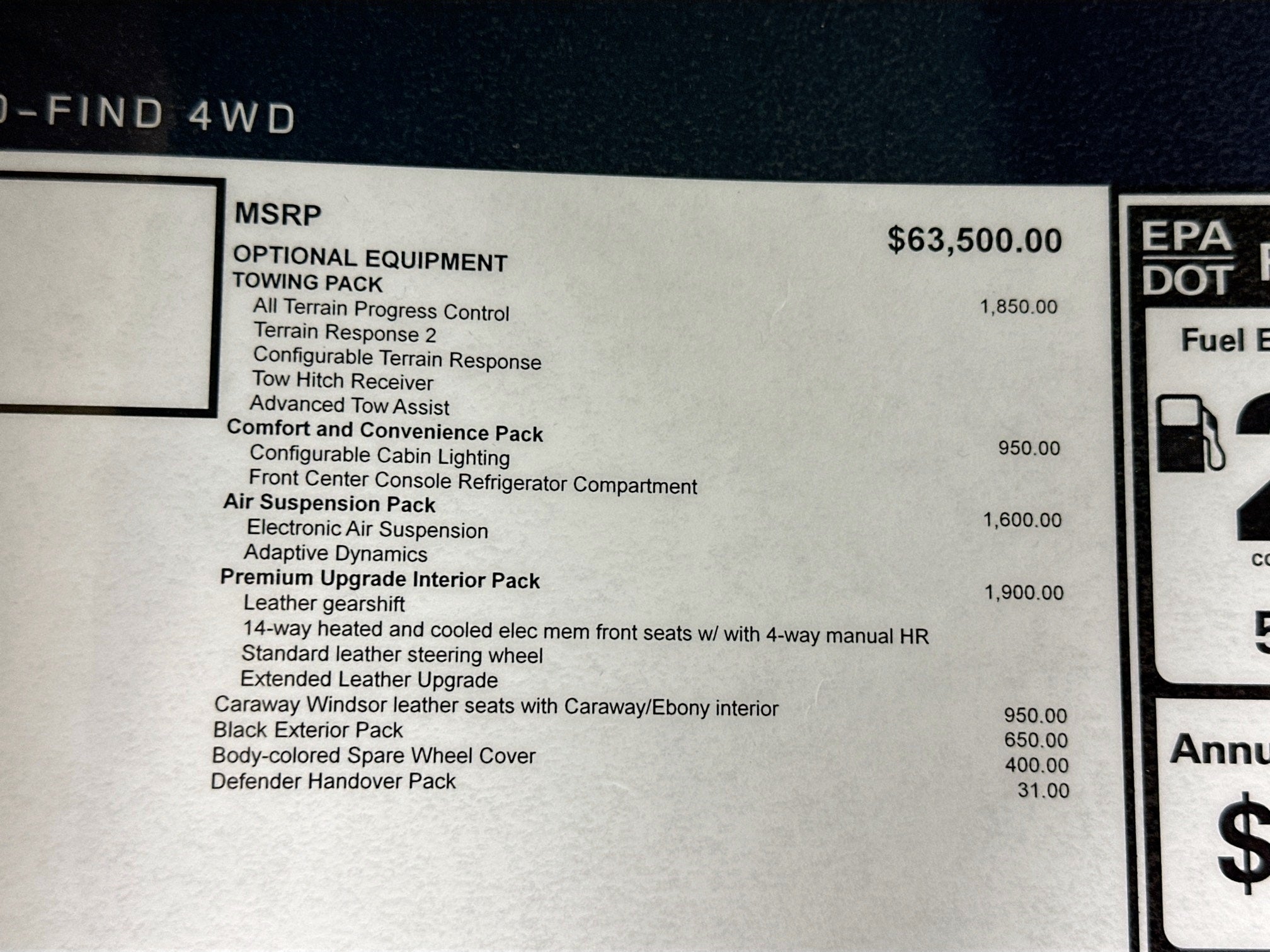 2026 Land Rover Defender 110 S