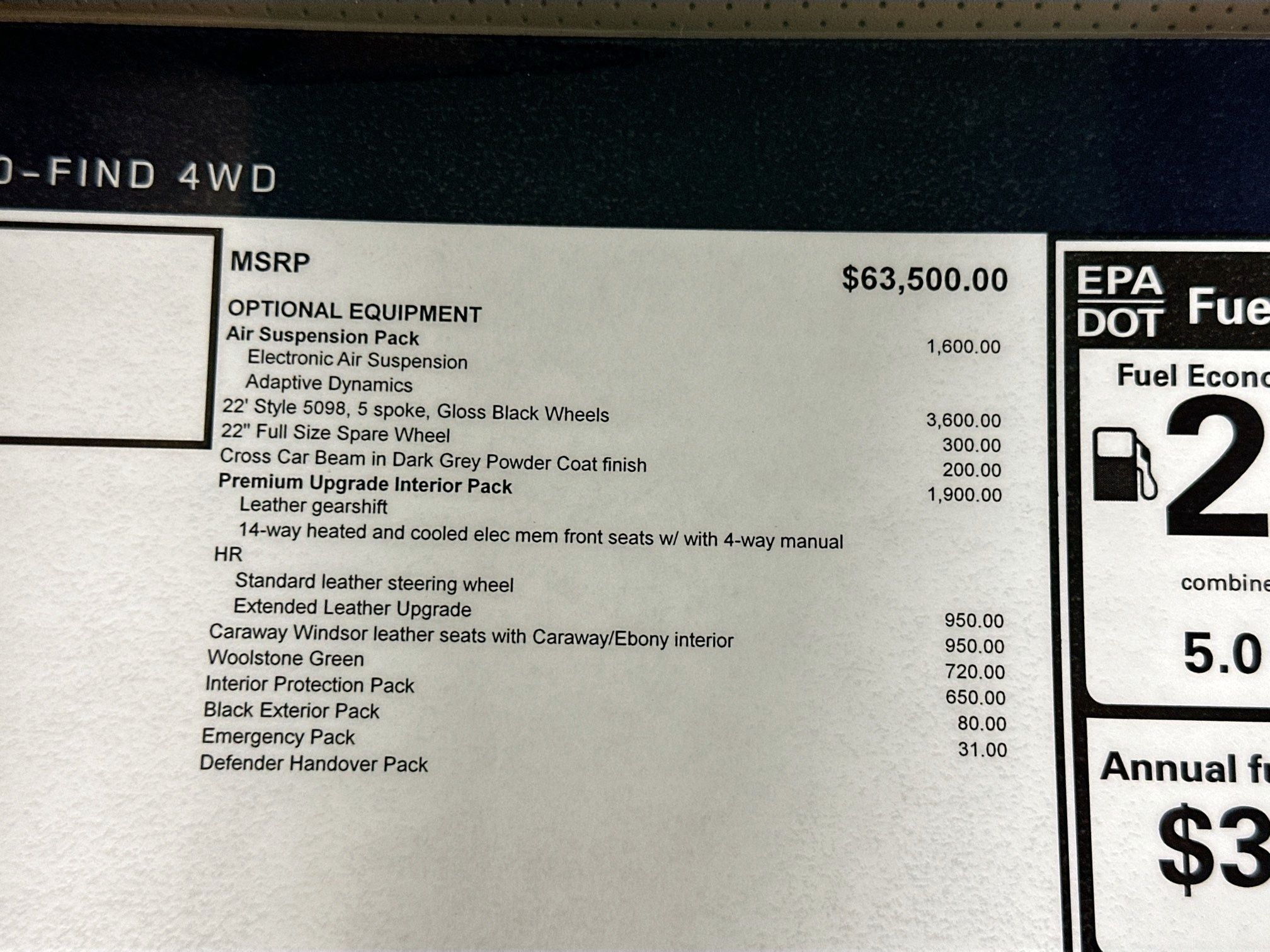 2026 Land Rover Defender 110 S