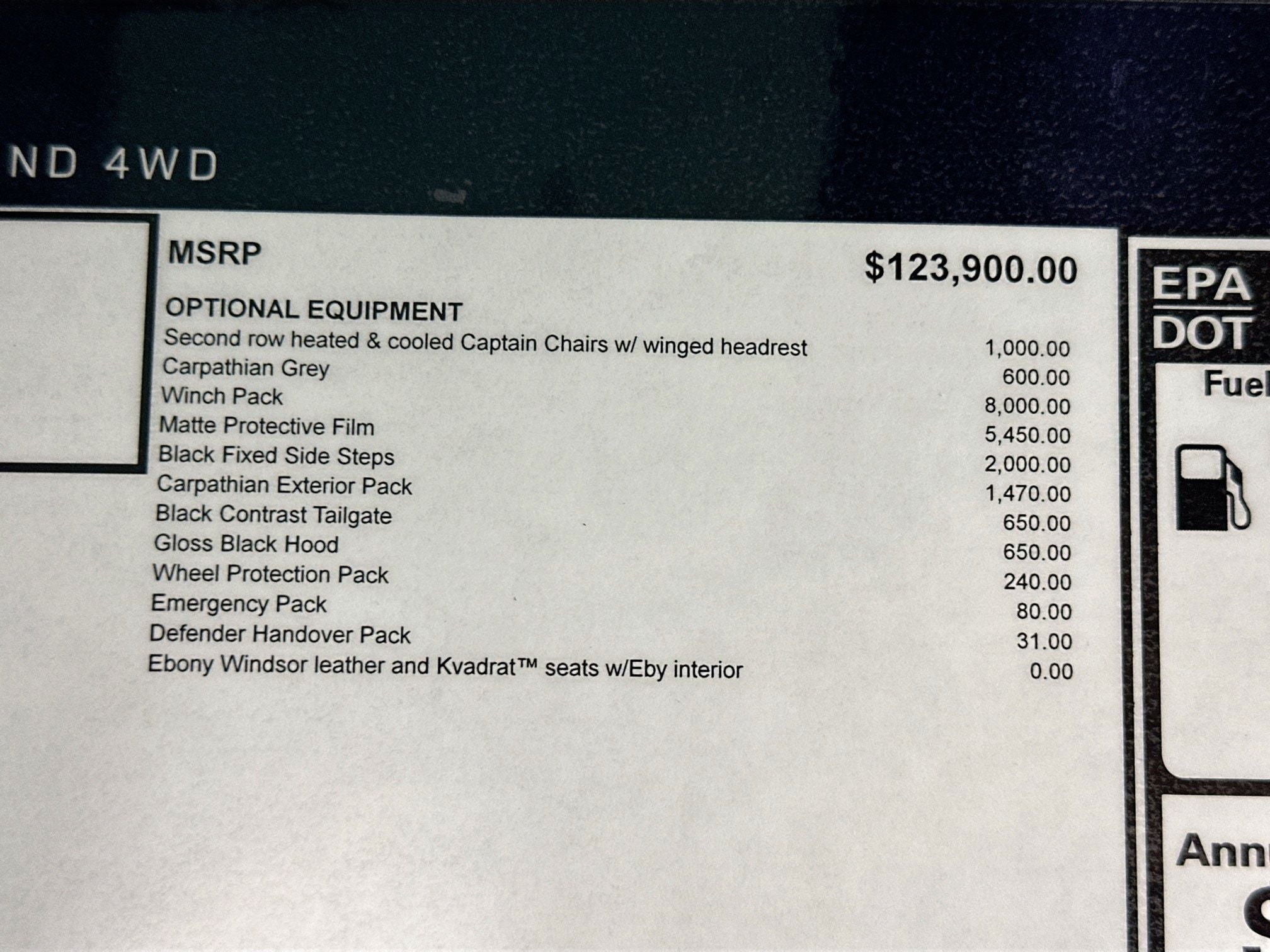 2026 Land Rover Defender 130 V8