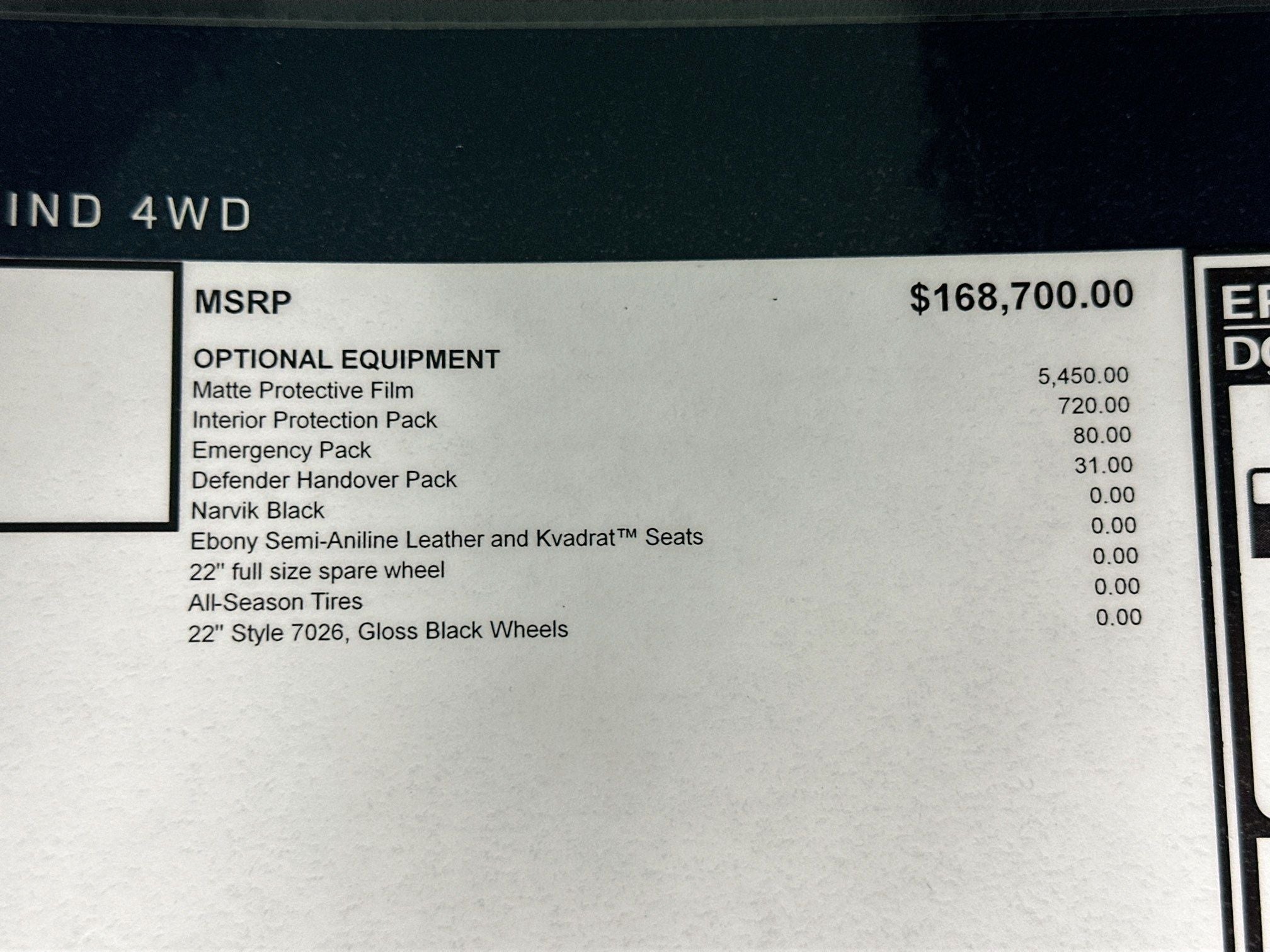 2026 Land Rover Defender 110 Base