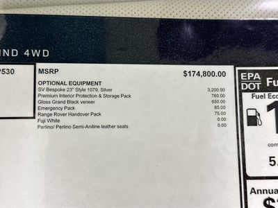 2026 Land Rover Range Rover Autobiography