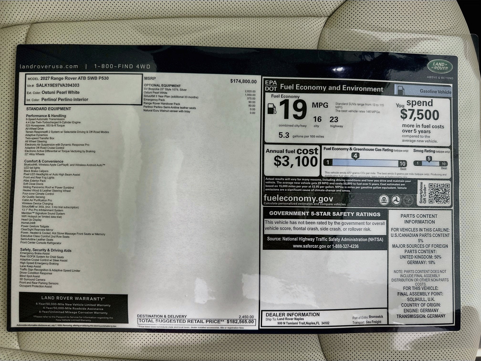 2027 Land Rover Range Rover Autobiography