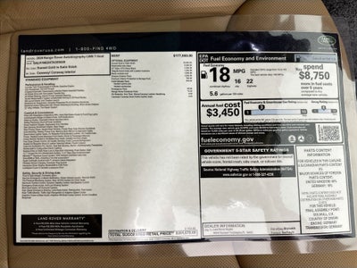 2026 Land Rover Range Rover Autobiography