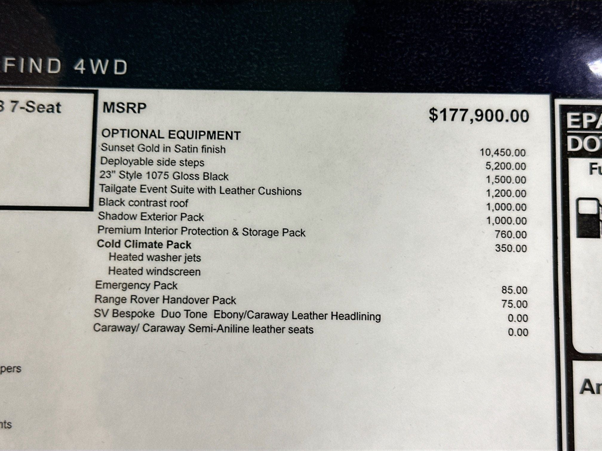 2026 Land Rover Range Rover Autobiography