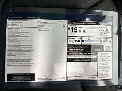 2025 Land Rover Range Rover SE