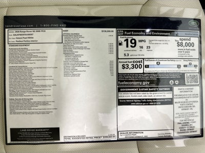 2026 Land Rover Range Rover SE