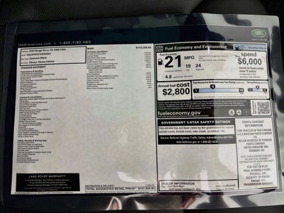 2027 Land Rover Range Rover SE