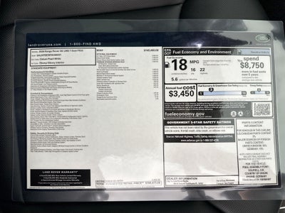 2026 Land Rover Range Rover SE LWB