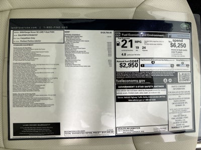 2026 Land Rover Range Rover SE LWB