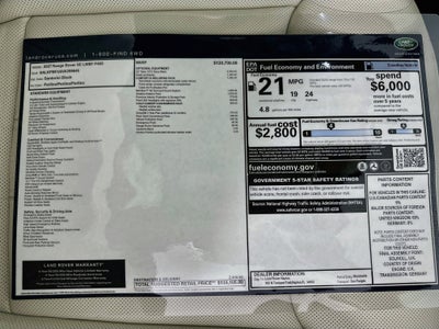 2027 Land Rover Range Rover SE LWB