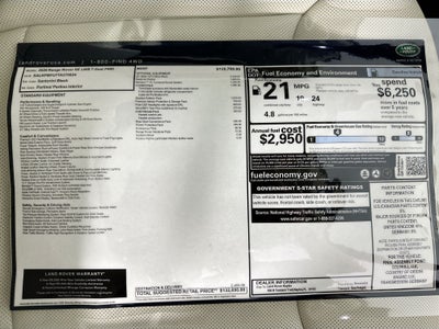 2026 Land Rover Range Rover SE LWB