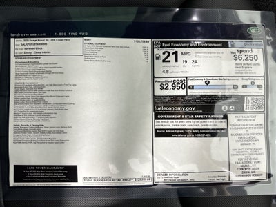 2026 Land Rover Range Rover SE LWB