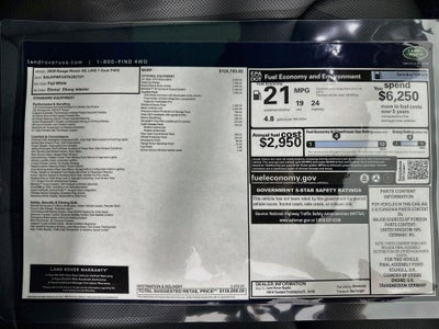 2026 Land Rover Range Rover SE LWB
