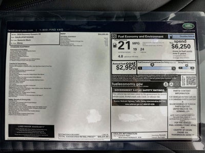 2026 Land Rover Discovery Dynamic SE