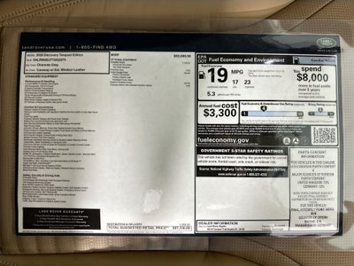 2026 Land Rover Discovery Base