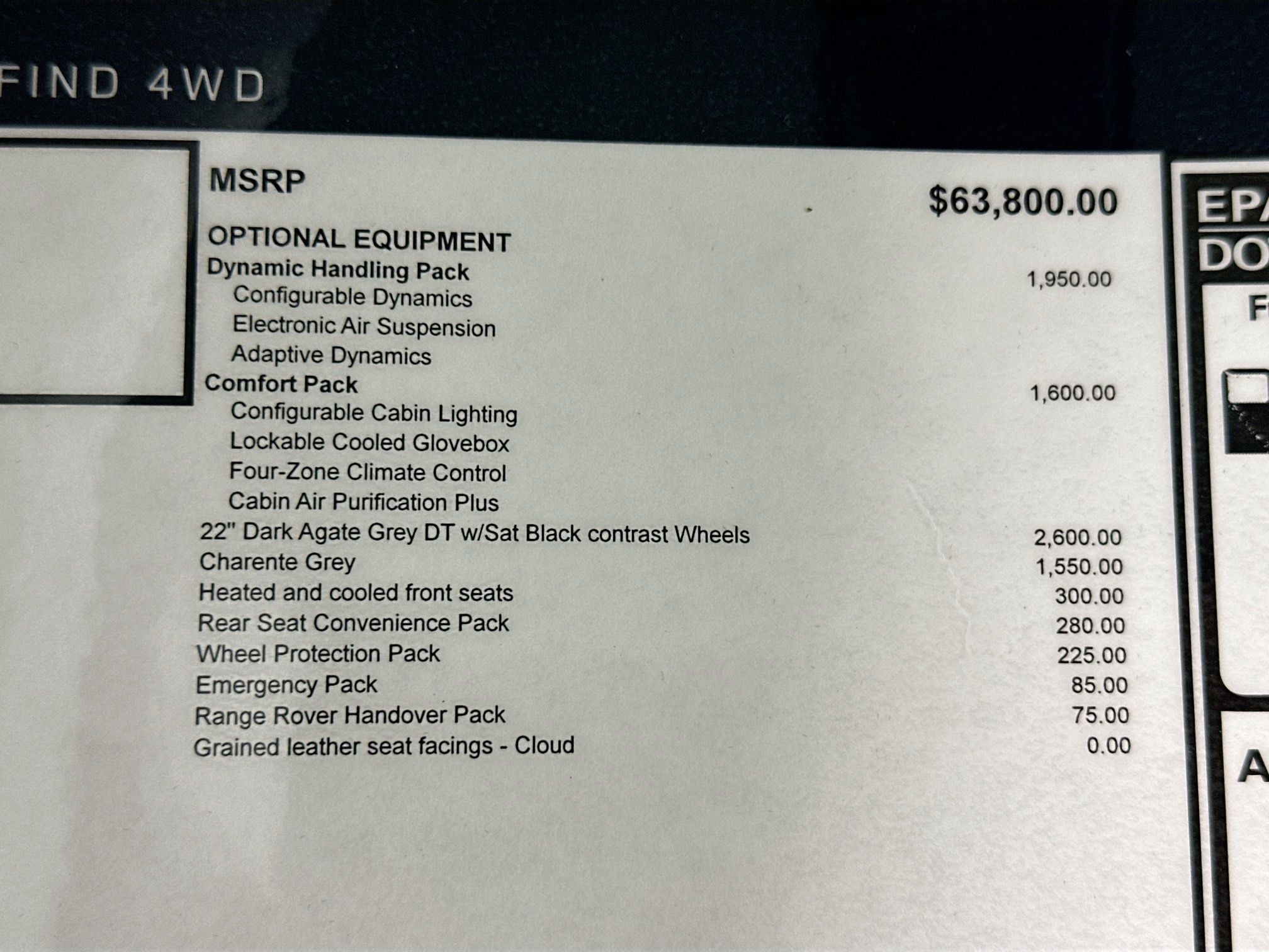 2026 Land Rover Range Rover Velar Dynamic SE