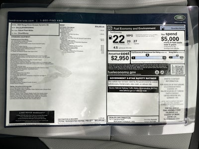 2024 Land Rover Range Rover Evoque Dynamic