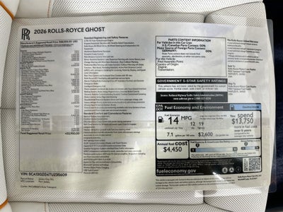 2026 Rolls-Royce Ghost 
