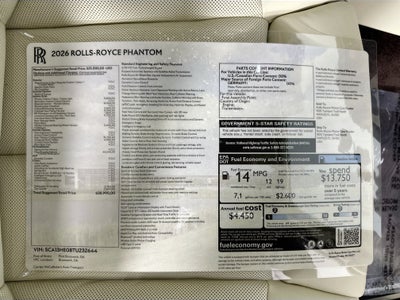 2026 Rolls-Royce Phantom 