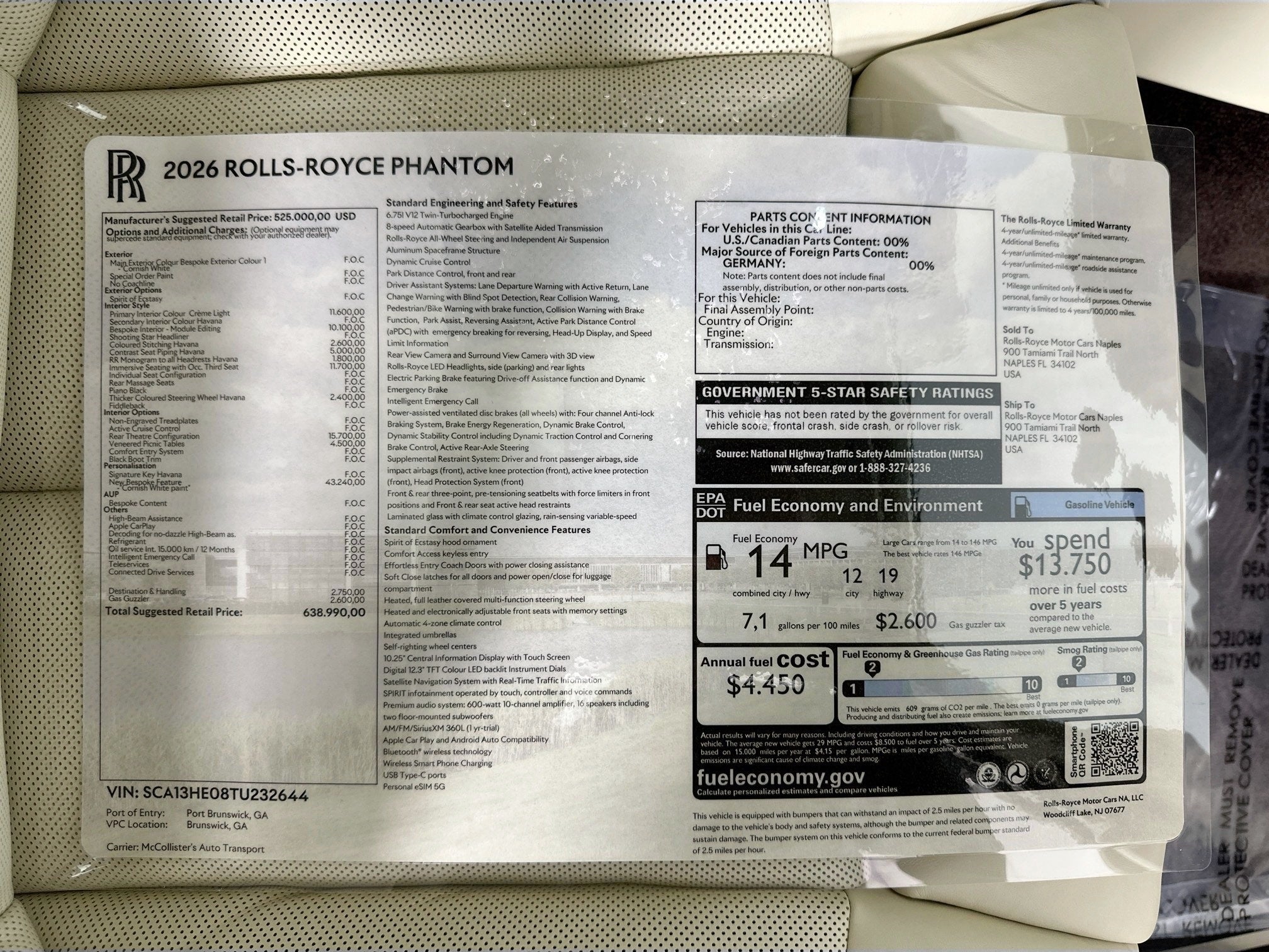 2026 Rolls-Royce Phantom 