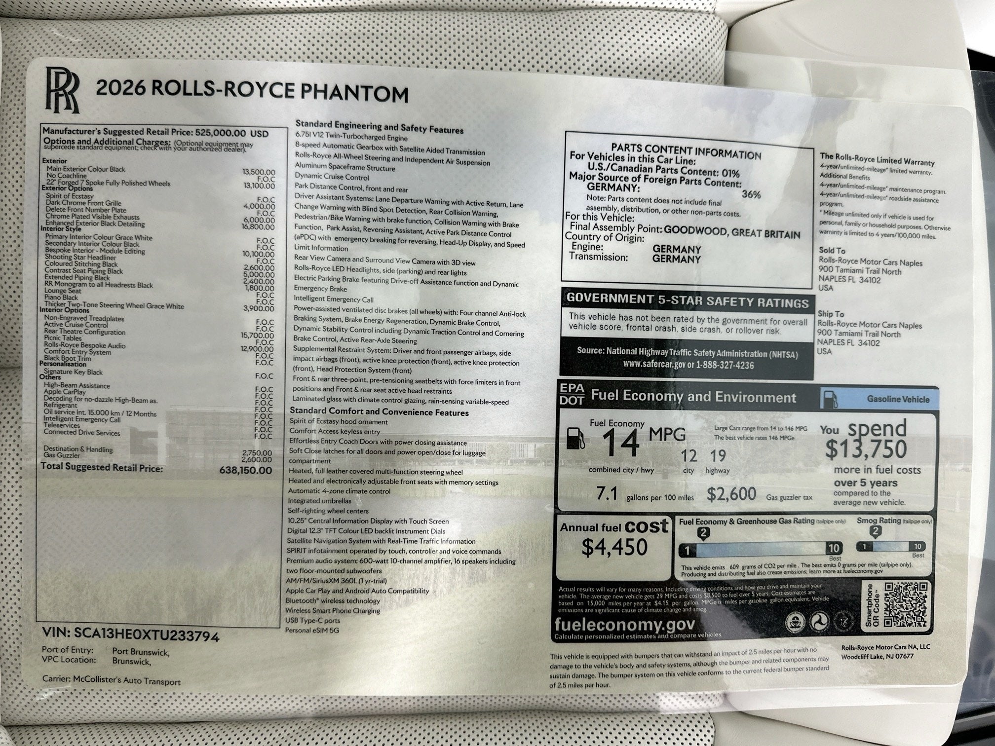 2026 Rolls-Royce Phantom 