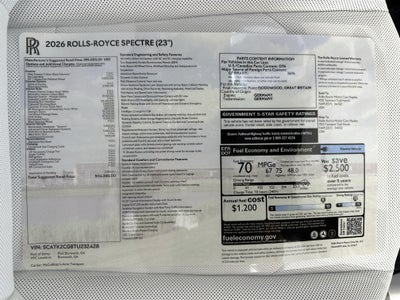 2026 Rolls-Royce Spectre 