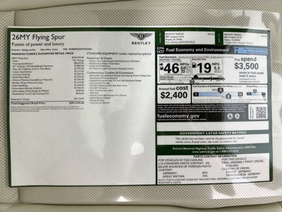 2026 Bentley Flying Spur Base