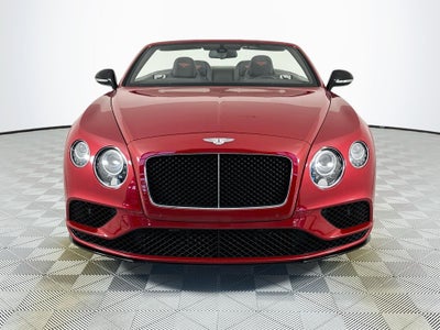 2017 Bentley Continental GTC V8 S