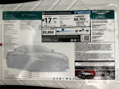 2026 Aston Martin DB12 S
