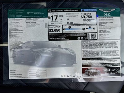2026 Aston Martin DB12 S Volante