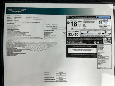 2026 Aston Martin Vantage Roadster