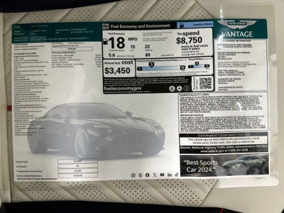 2026 Aston Martin Vantage S