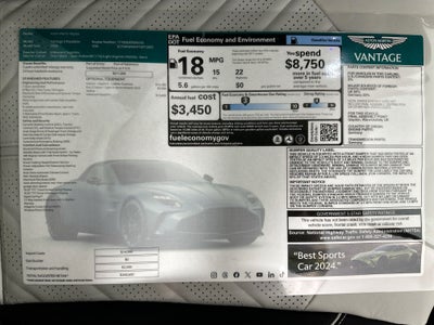 2026 Aston Martin Vantage S Roadster